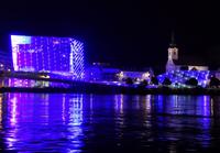 Linz bei Nacht 