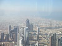 Blick auf Dubai vin Richtung Burj al Arab