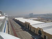 Kreuzfahrtterminal im Hafen von Dubai 
