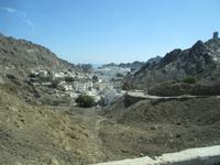 Die malerisch gelegene alte Hauptstadt Muscat