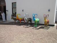 Außenanlage im Museum in Muscat