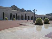 Im Palastgelände des Sultans von Oman