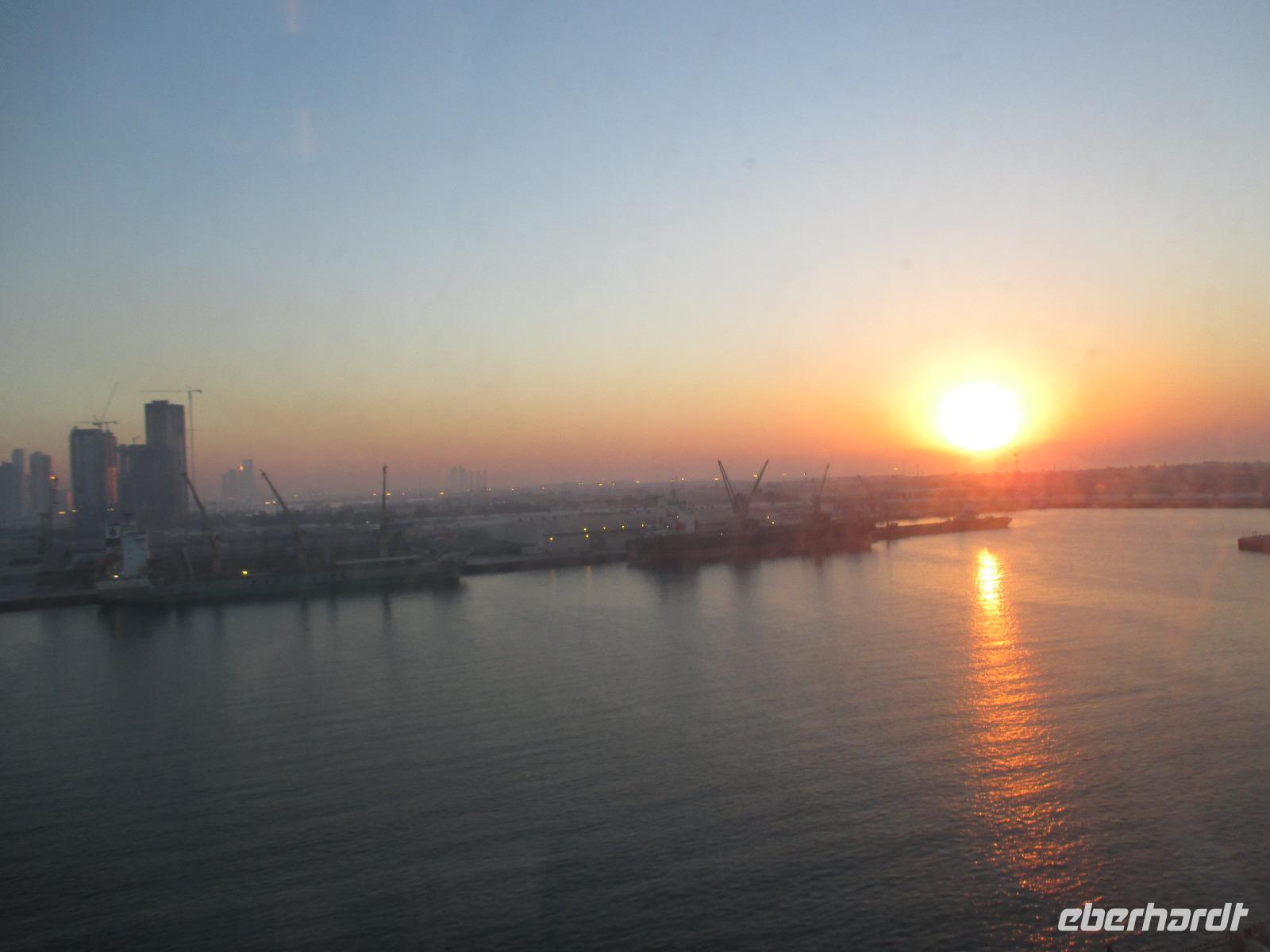 Sonnenuntergang in Muscat
