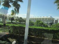 Eine Tribüne der Rennstrecke