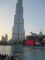 Der Burj Khalifa, das höchste Gebäude der Welt