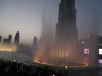 Fontänen an der Dubai Mall