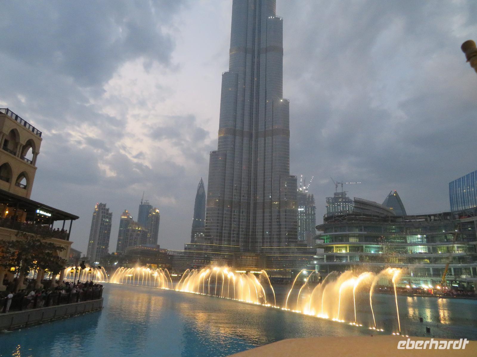 Dubai Mall Wasserspiele
