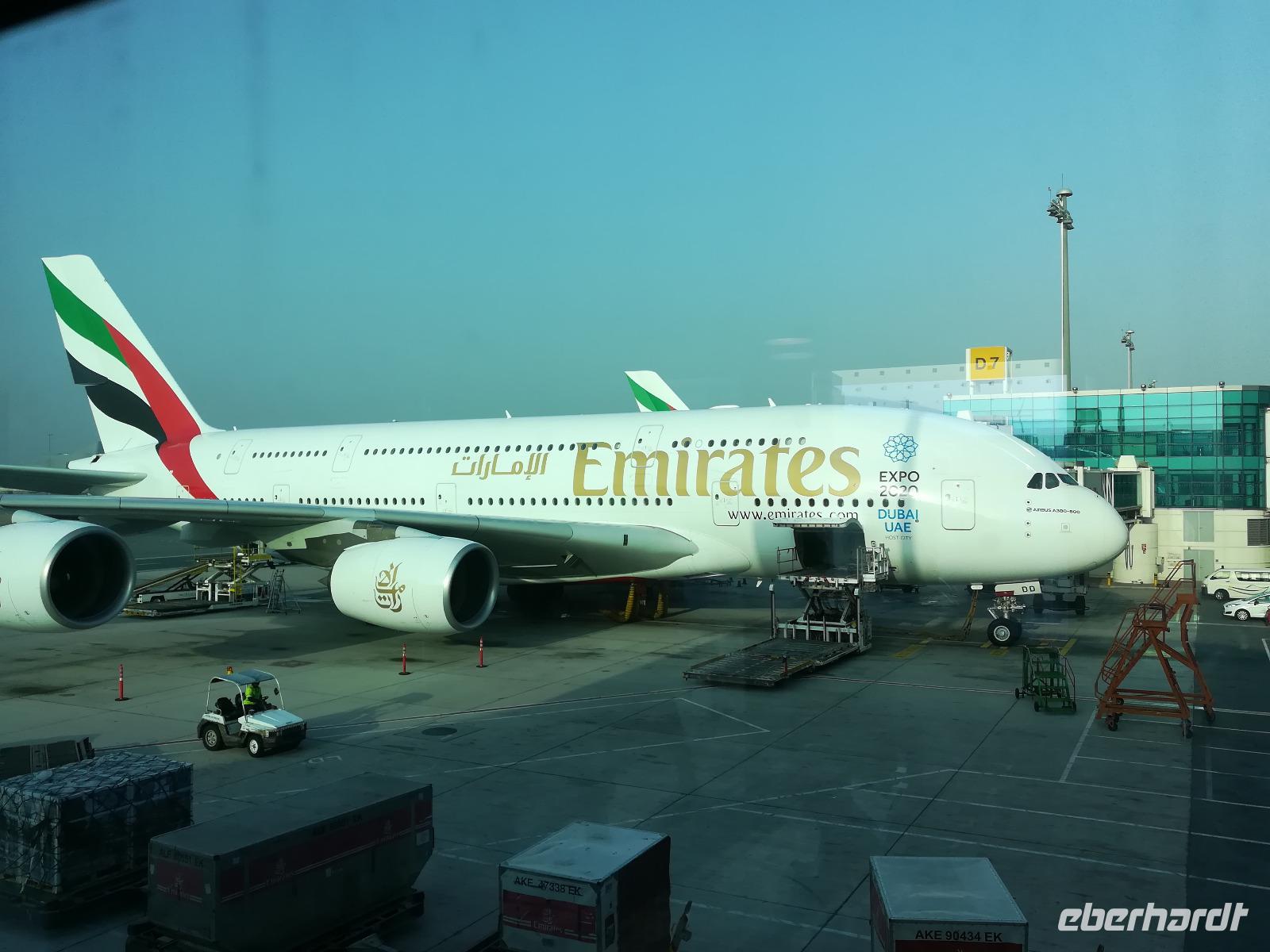 001 A380 - Flieger von Prag nach Dubai und zurück