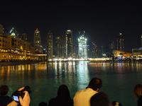 071 Dubai - Dubai Mall und Burj Khalifa bei Nacht