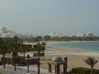 162 Abu Dhabi - Blick vom 5-Sterne Luxus-Hotel Emirate Palace