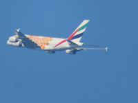 EXPO-Deko selbst an den Flugzeugen