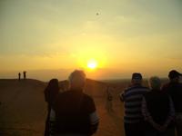 Sonnenuntergang in der Wüste