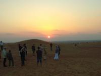 Sonnenuntergang in der Wüste