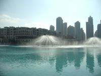 Klang-Wasserspiele an der Dubai Mall