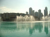 Klang-Wasserspiele an der Dubai Mall