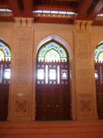 Besuch der Großen Moschee im Oman (Damen-Gebetshalle)