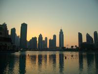 Abendstimmung an der Dubai-Fontäne