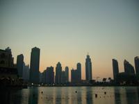 Abendstimmung an der Dubai-Fontäne