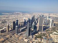 314 Dubai von oben - Blick vom Burj Khalifa