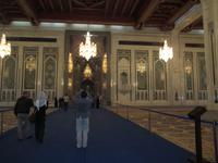 Im Gebetsraum der Moschee