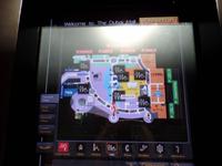 Moderne Tafel um den Weg zu finden