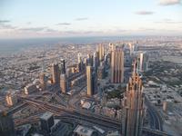 Burj Khalifa, Blick vom 124 Stock