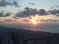 Burj Khalifa, Blick vom 124 Stock zur Palmeninsel