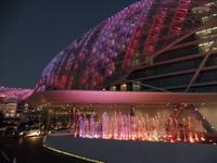 An der Rennstrecke in Abu Dhabi