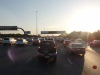 Was ganz neues: Stau in Dubai :)