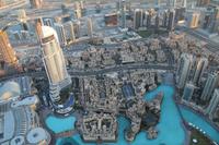 Blick auf Dubai vom Burj Khalifa