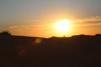 Sonnenuntergang Wüstentour