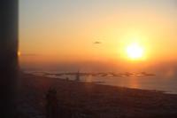 Sonnenuntergang über The Palm