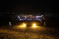 Wüstencamp bei Nacht