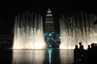 Dubai: Wasserfontänen