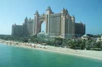 Dubai - Atlantishotel - Fahrt mit der Monorail