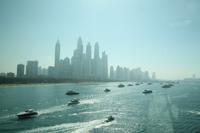 Dubai - Palmeninsel - Fahrt mit der Monorail