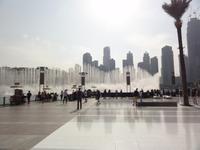 Wasserspiele am Burj Khalifa