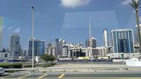 Dubai aus dem Bus