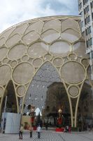 EXPO 2020 - Al Wasl Dome mit Nussknacker