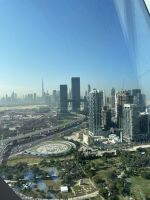 Aussicht vom Dubai Bilderrahmen 