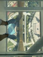 Aussicht vom Dubai Bilderrahmen 