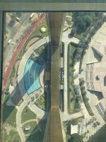 Aussicht vom Dubai Bilderrahmen 