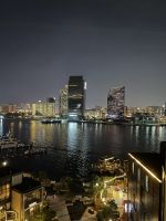 Dubai bei Nacht - Blick von unserem Hoteldach