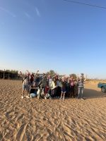 Beginn der Wüstensafari