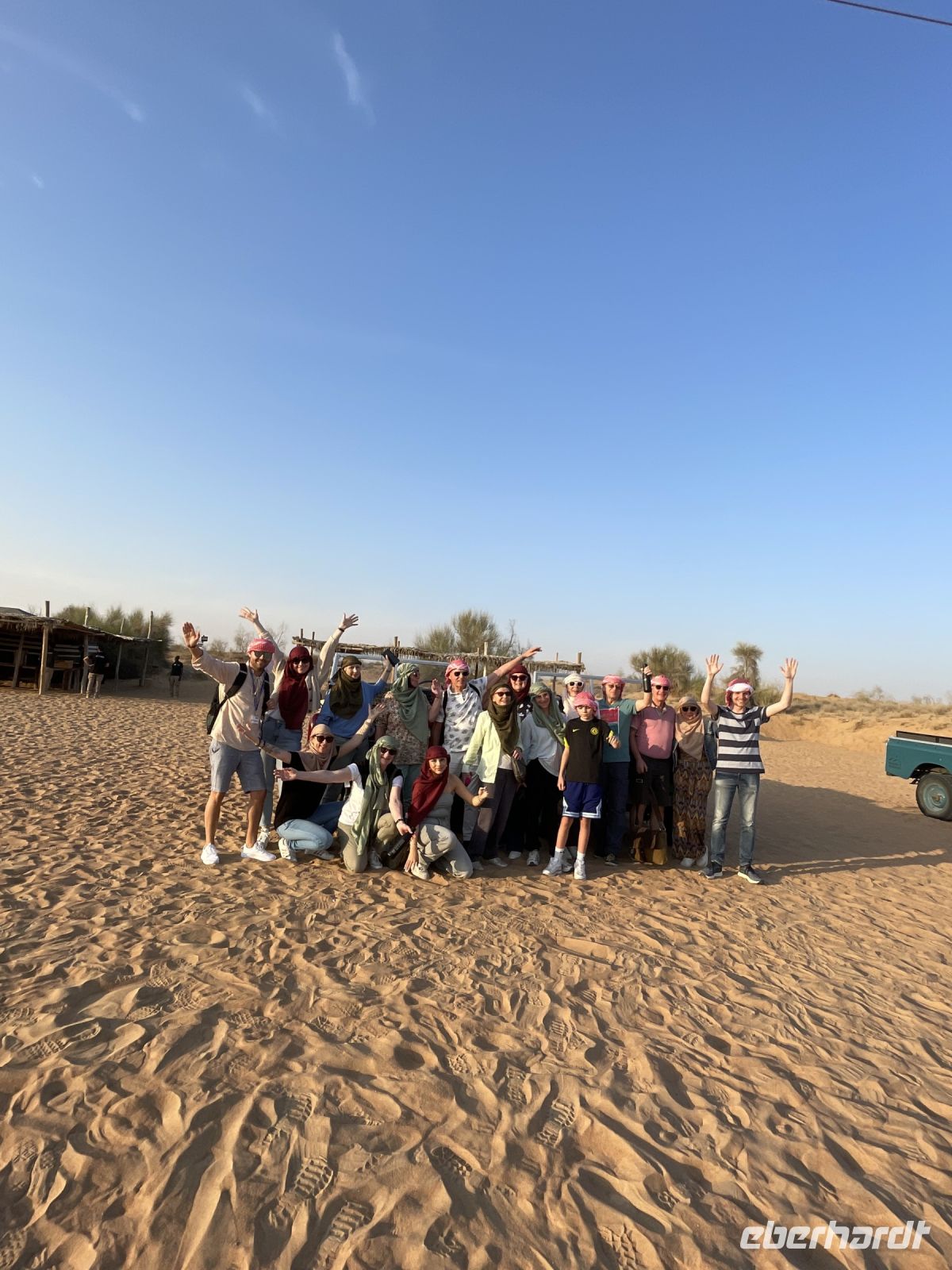 Beginn der Wüstensafari