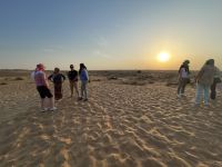 Fotostopp in den Sanddünen