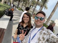 In Abu Dhabi eine Eberhardt Kollegin getroffen :-)