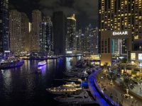 Dubai Marina - Blick vom Restaurant Cargo am Pier 7