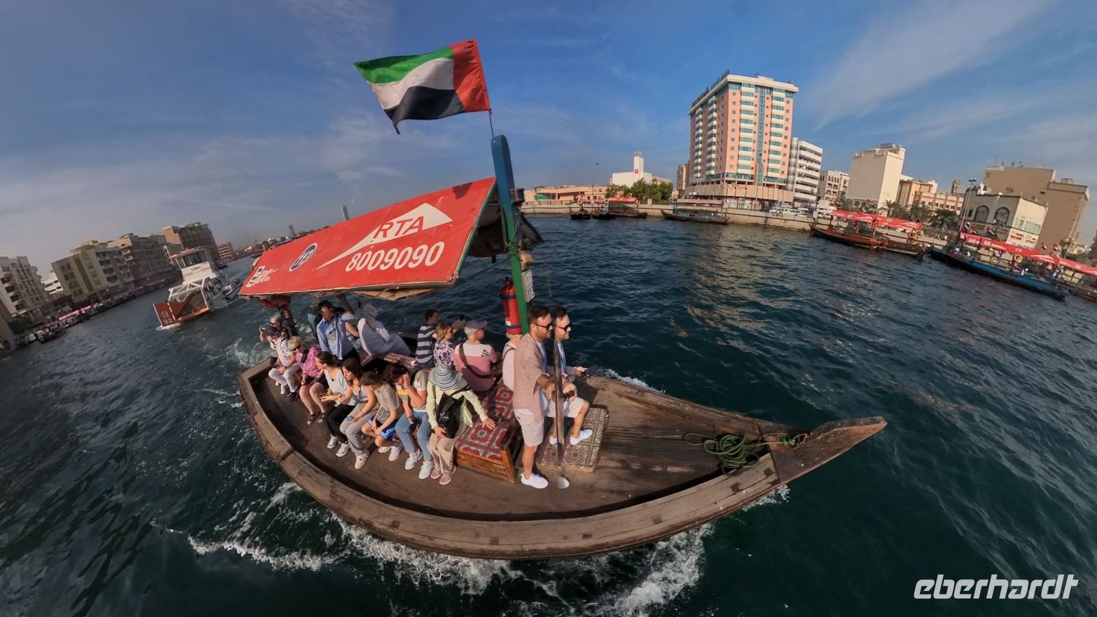 Dubais alte Viertel - Al Sharif - Fahrt mit dem Boot 