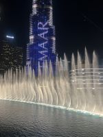 Wasserspiele am Burj Khalifa